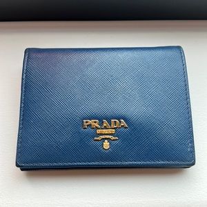 Prada leather wallet
